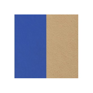 Vinyle pour Bague en 8 mm Bleu Electrique Soft/Taupe